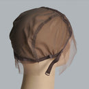 Brown Lace Front Wig Cap M Code Adjustable Head Circumference Elastic Strap