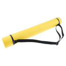 Telescopic Archery Arrow Back Quiver Tube Shoulder Strap Holder Case Yellow