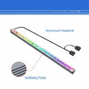 Magnetic Computer Light Bar 5V/3PIN ARGB Motherboard Light Strip Manual Cont Hn