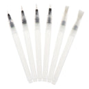 6Pcs/Set Water Color Brush Refillable Pen Watercolor Color Drawing Art Access OZ