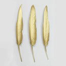 50 Golden Feathers 10-15cmDIY Handmade Jewelry Craft Decoration Materia NZM