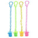 Cartoon Sheep Baby Kids Chain Clip Holders Dummy Pacifier Nipple Strap