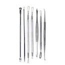 Non Slip Blackhead Comedone Acne Pimple Extractor Remover Stainless Needles liau