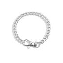 Fashion Single-layer Coarse Hollow Out Chain Bangle Key Buckle Bracelet Jewe Ew