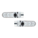 4PCS RGB T10 5050 LED Car Dome Reading Light Lamp Bulb With Remote Control New