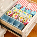 Nordic wind wheat straw four compartment storage box kitchen bathroom under