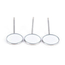 1PC Dental Mirror Dentist Stainless Steel Handle Tool for Teeth Cleaning  Z