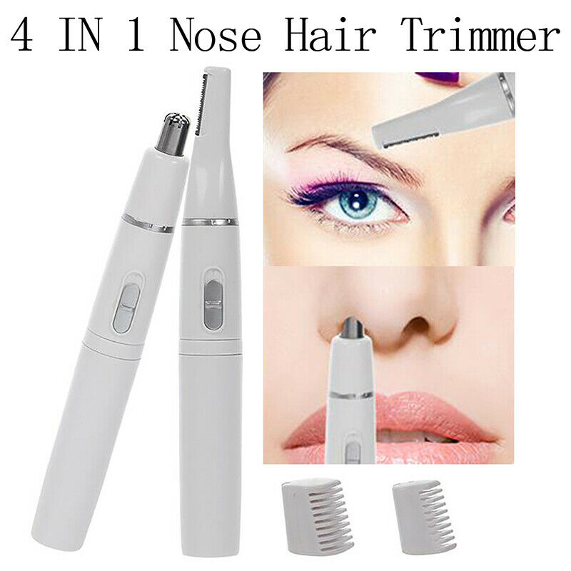 2 In 1 Electric Nose Ear Trimmer Shaving Hair Removal Eyebrow Shaver HairTEUS