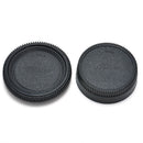 Rear Lens Cover + Camera Body Front Cap for Nikon AF AF-S DSLR SLR Lens