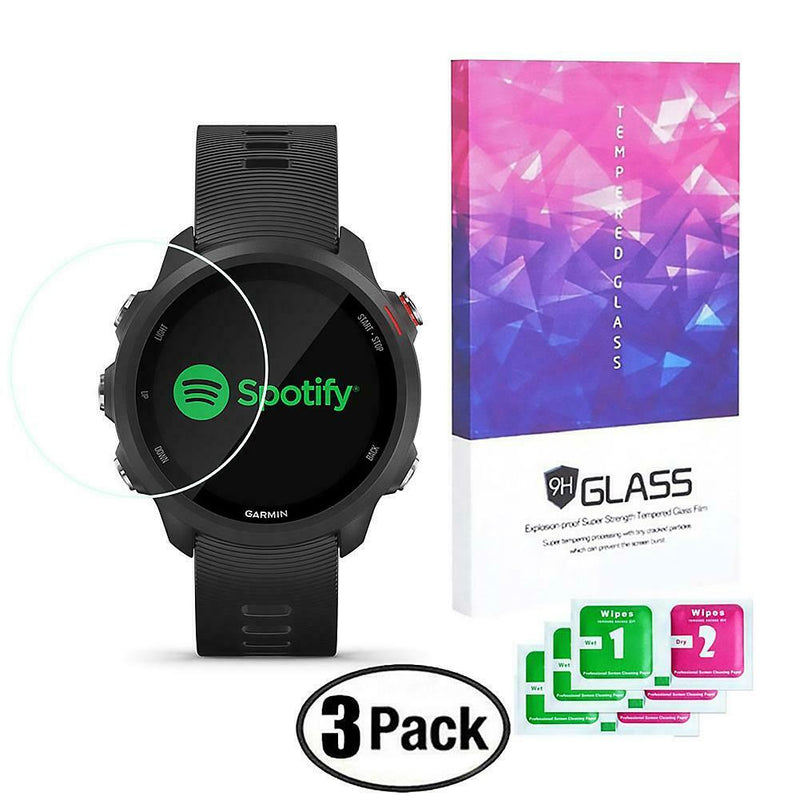 Tempered Glass Screen Protective Film for Garmin Forerunner 245/245 Music Watch
