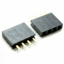 20x 4 Pin 2.54MM Female Stackable Header Connector Socket For Arduino Shield M&E