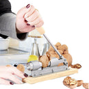 Nutcracker Crack Plier Nut Hazelnut Hazel Pecan Walnut Cracker Machine Shell Hn
