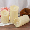 3 LED candle for outdoor use with timer flashing flameless candles outdoor ca FT