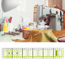 Non Slip Acrylic Portable Office Measuring Tool Home Patchwork Ruler DIY Sewing