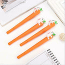Rabbit Carrot Roller ball Pen Design Gel Kids Party Present 0.5mm Supply