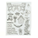 Lazy Day Pattern Transparent Clear Stamps For Diy Scrapbooking Cards Decor ME