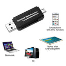 2 in 1 USB OTG Card Reader Flash Drive High-speed USB2.0 Universal Card