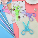 mini scissors handmade diy photo album lace plastic children safety scissors  3c
