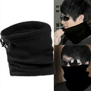 New Polar Fleece Neck Warmer Thermal Snood Scarf Hat Ski Snowboarding Wear Delux
