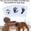 Black Ink Pad Inkpad Rubber Stamp Finger Print Craft Non-Toxic Baby Safe