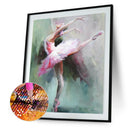 5D DIY Full Round Diamond Painting Girl Rhinestones Cross Stitch (QF303)