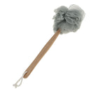 4 Pieces 14.2" Long Handle Body Brush Puff Sponge Scrunchie Back Scrubber