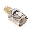 Mobile Radio SO-239 UHF to SMA Male New Antenna Convert Adapter SMA Male Plug to