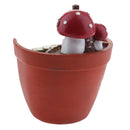 Fairy Garden House Planter Pot Cute Mini Mushroom House Plant Pot, Creative