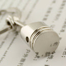 Auto Fob Key Chain Metal Piston Keyring Engine Ring Keyring Car Keychain