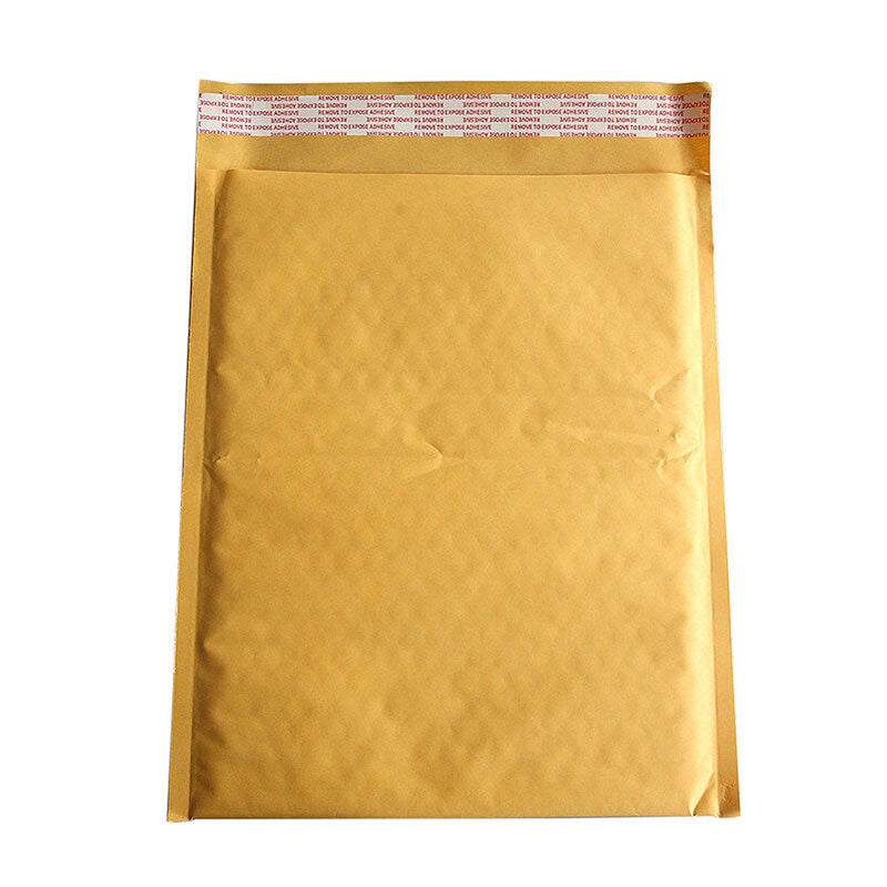 250*300+40mm Kraft paper Bubble Bag Padded Envelopes Mailers Yellow Bag`A Bj