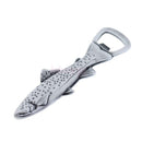 2Pcs Stainless Steel Trout Fish Bottle Opener Fridge Magnet, Bar Accessory