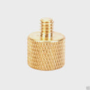 3/8'' Female to 1/4'' Male Tripod Thread Reducer Screw Adapter Brass For Camera
