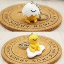 Funny Anime Keychain Keyring Bag Phone Wallet Key fob egg yolk