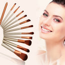 Pro Makeup Cosmetic 12pcs Brushes Set Powder Foundation Eyeshadow Lip Brush