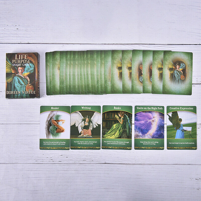 Tarot Cards Table Deck Board Game Life Purpose Oracle Cards Fortune TellingB Ew