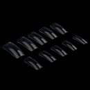 500pcs false nail tips acrylic pieces transparent color French style B1R1