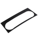Carbon Fiber Stainless Steel Central Control CD Panel Cover Trim for Merced