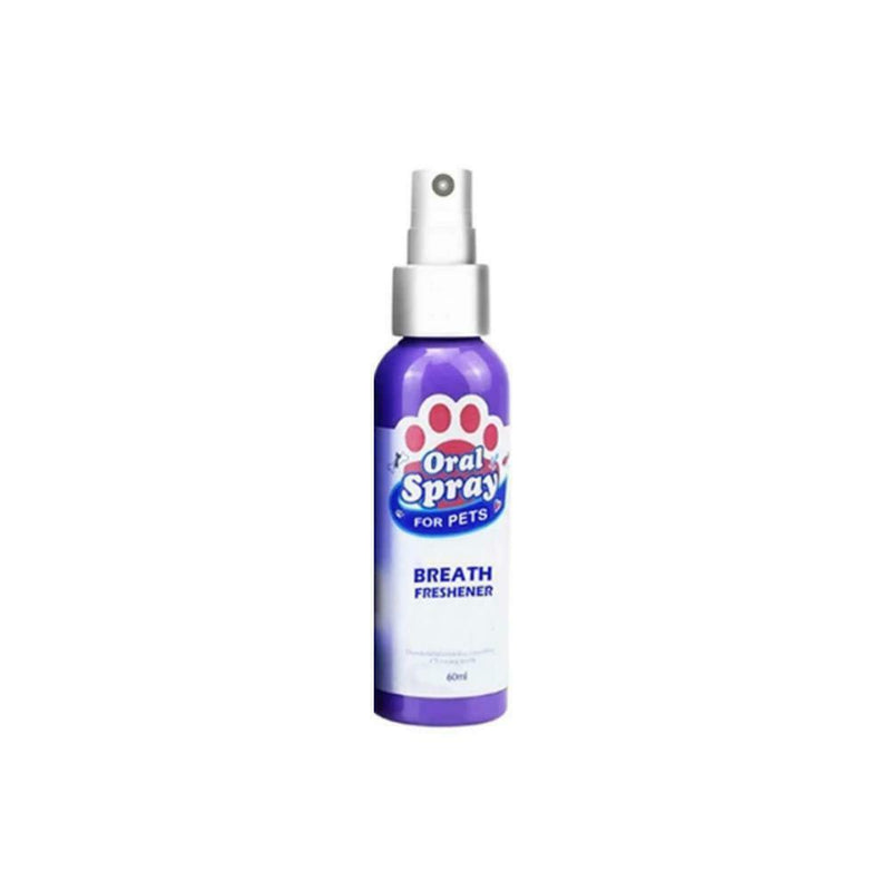 Dog Breath Freshener Spray Teeth Cleaner Fresh Breath Mouthwash Nontoxic Pet
