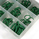 2 Sets O Ring Seal Rubber Assortment 18 sizes Green Kit Hydraulics Air Gas Oil