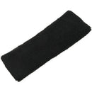 Basketball Volleyball Stretchy 5cm Wide Sweatband Head Band Black V9R4