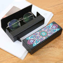 DIY Diamond Painting Leather Eyeglasses Storage Box Case Sunglasses Holder