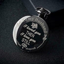 Pocket Watch Lettering "To My Husband I love U Still" For Your L Y6B8 Prese K6O7