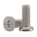 60Pcs M3*4-12mm Phillips Low Profile Wafer Head Machine Screws Kits - Ni Plated
