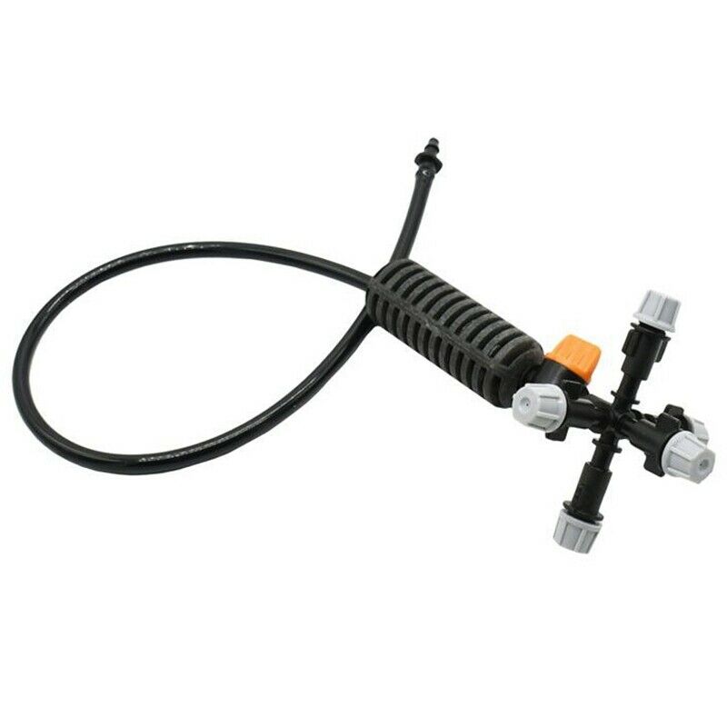 Hanging Anti Drip Misting Nozzle Cross Atomizing Nozzle Fog Water Spray To
