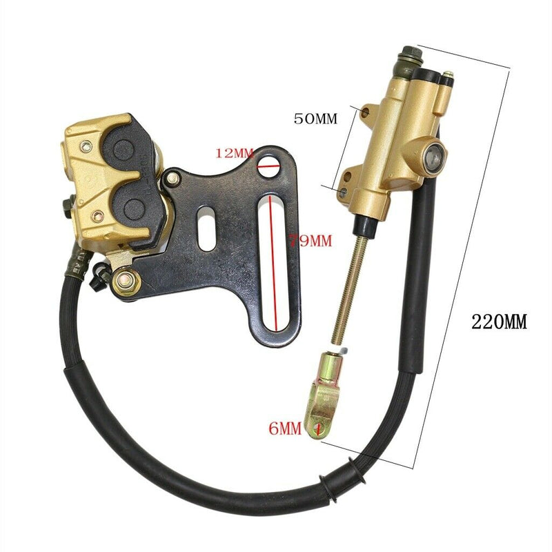 Rear Brake Caliper Pump Accessory for 110cc 125cc 140cc Motorcycle ATV
