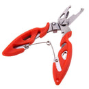 Stainless Steel Fishing Pliers Scissors Line Cutter Remove Hook Tackle Tool A
