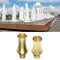 2x Brass Cascade Cedar Style Nozzle Spray Head Fountain  A+B
