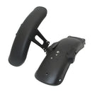 1Set Black Metal Motorcycle Rear And Front Fender Mud Guard Cover Protector