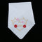 Cotton Floral Embroidered Handkerchiefs Set of 3