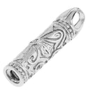 Cylinder Pendant Cremation Urn Ashes Keepsake Memorial Jewelry for Human Pet
